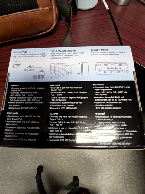 TRENDnet Gigabit PoE++ Injector, Convert A Non-PoE Port to A PoE++ Gigabit Port, PoE (15.4W), PoE+ (30W), Or PoE++ (95W), Up to 100m (328 ft), Integrated Power Supply, Black, TPE-119GI - Image 10